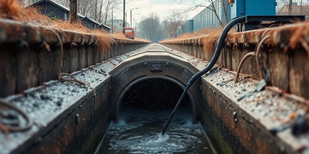 Гидродинамическая очистка канализационных систем: чистые трубы без разрушений